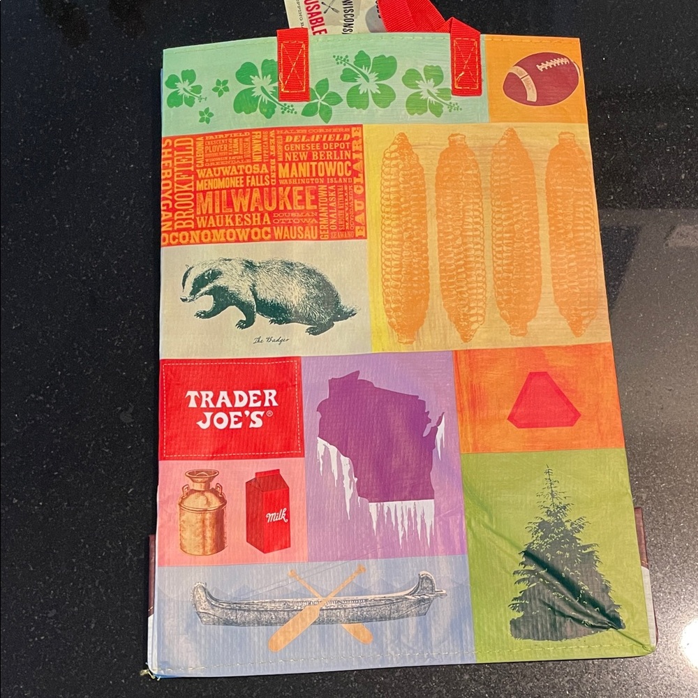 Wisconsin Trader Joe's Tote Bag
